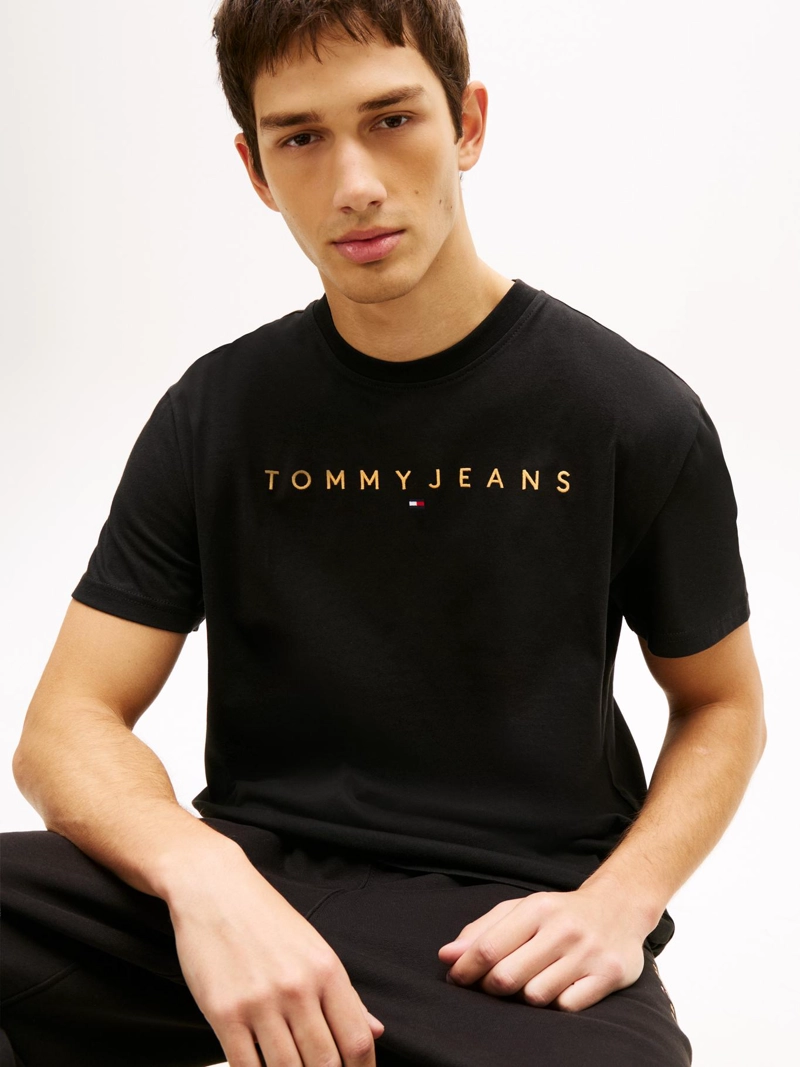 POLERA CON LOGO LINEAL REGULAR FIT - 4