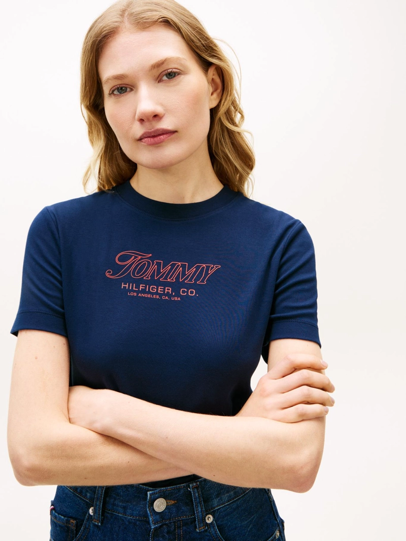POLERA INTERLOCK CON LOGO REGULAR FIT - 4