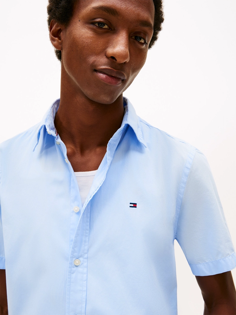 CAMISA FLEX POPLIN SOLID REGULAR FIT - 4