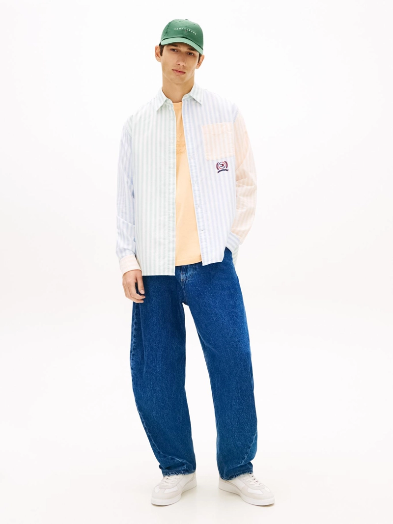CAMISA OXFORD DE RAYAS RELAXED FIT - 2