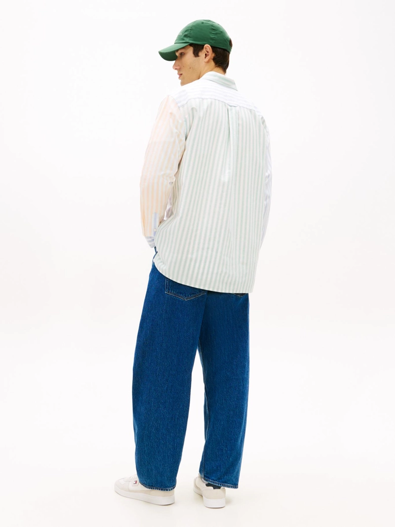 CAMISA OXFORD DE RAYAS RELAXED FIT - 3