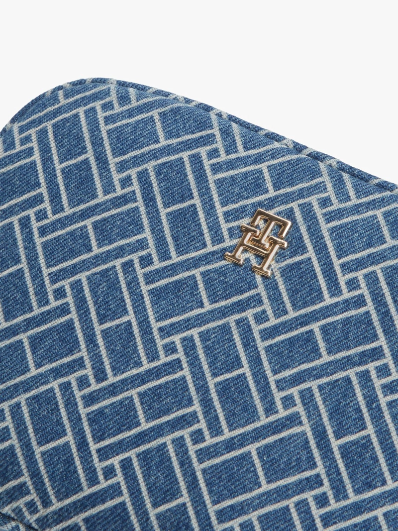 CARTERA DENIM MONOGRAM - 4