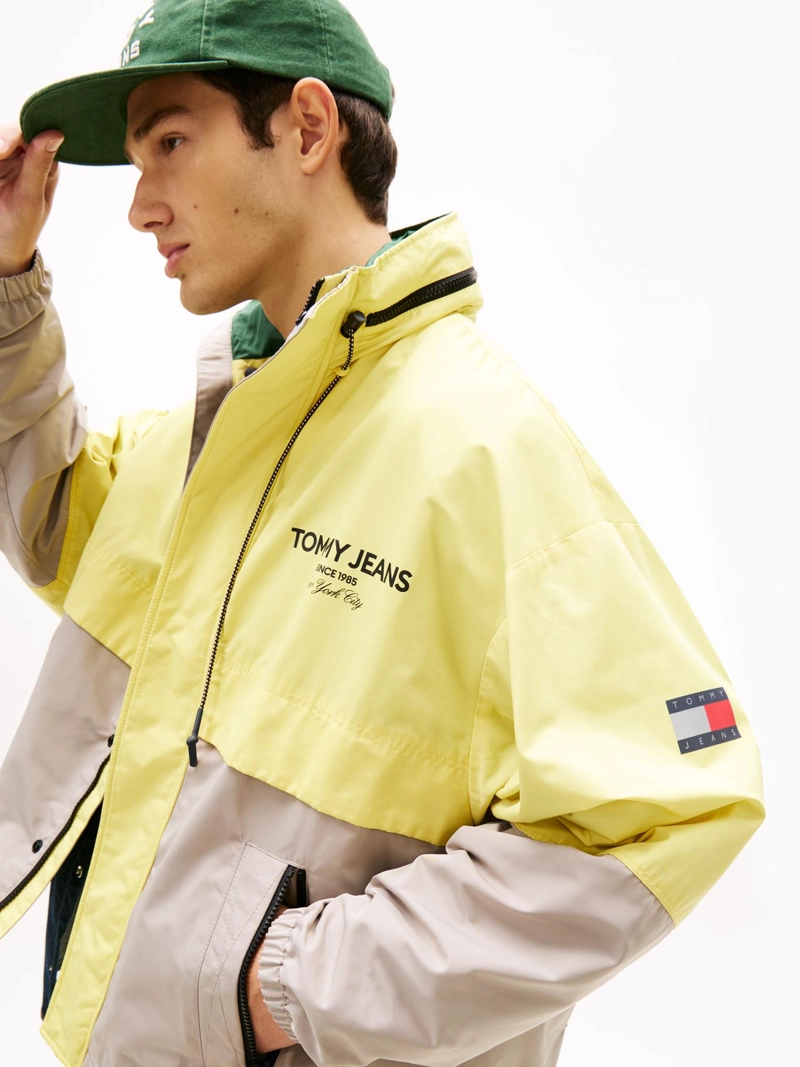 CORTAVIENTOS OVERSIZE COLOR BLOCK - 4