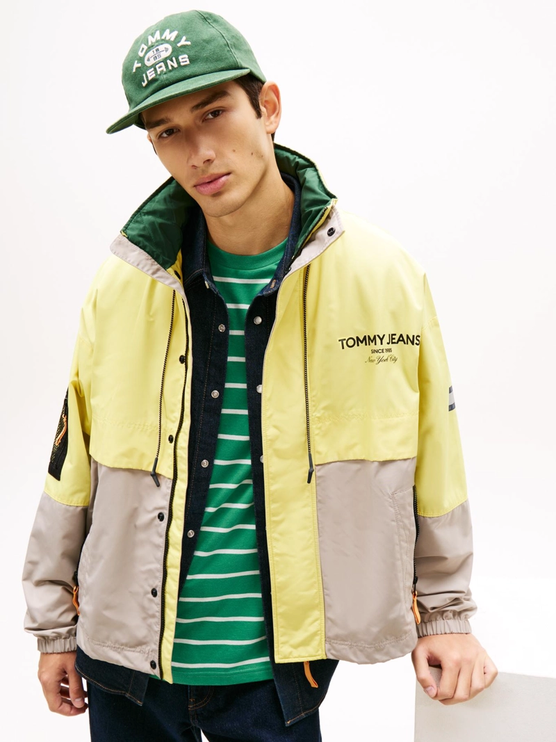 CORTAVIENTOS OVERSIZE COLOR BLOCK - 5