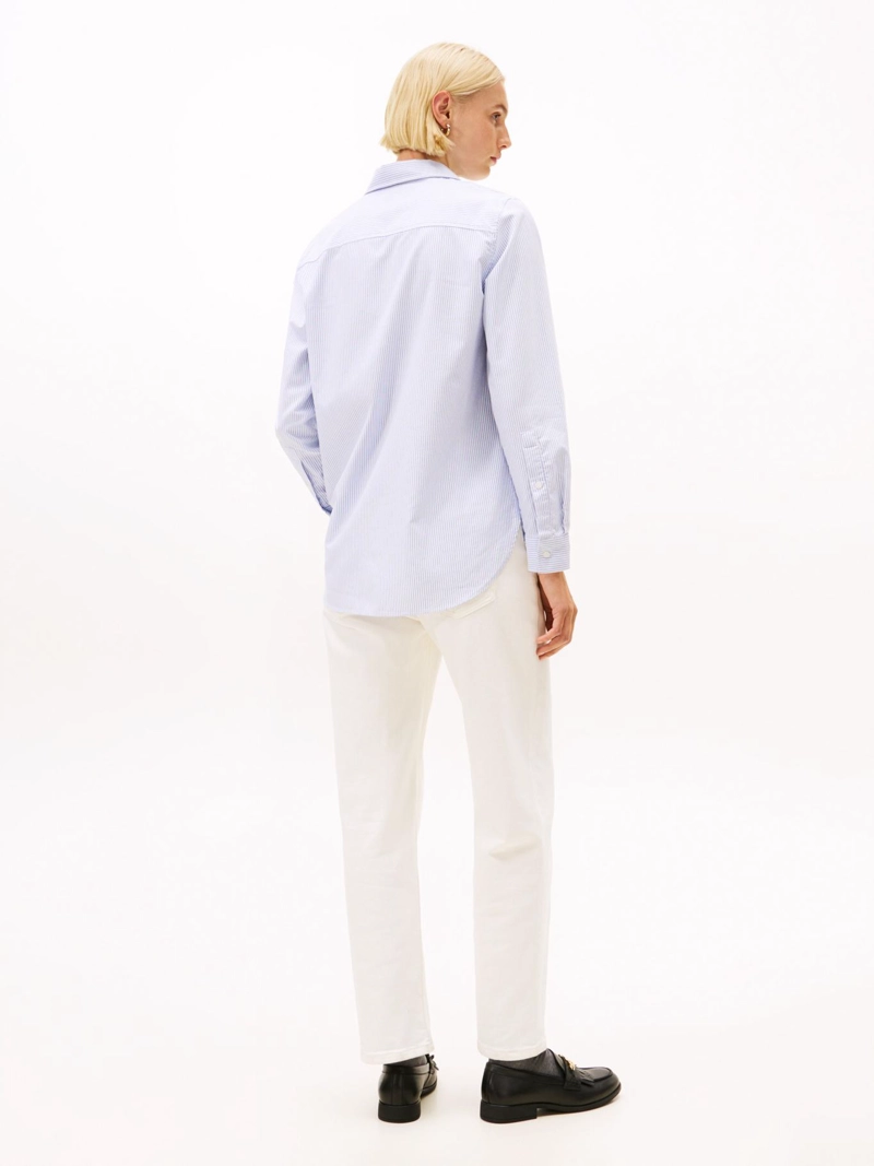 CAMISA OXFORD CON LOGO RELAXED FIT - 3