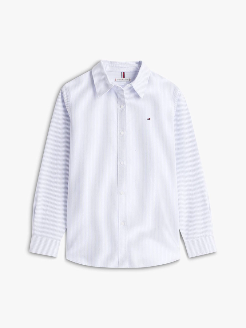 CAMISA OXFORD CON LOGO RELAXED FIT - 5