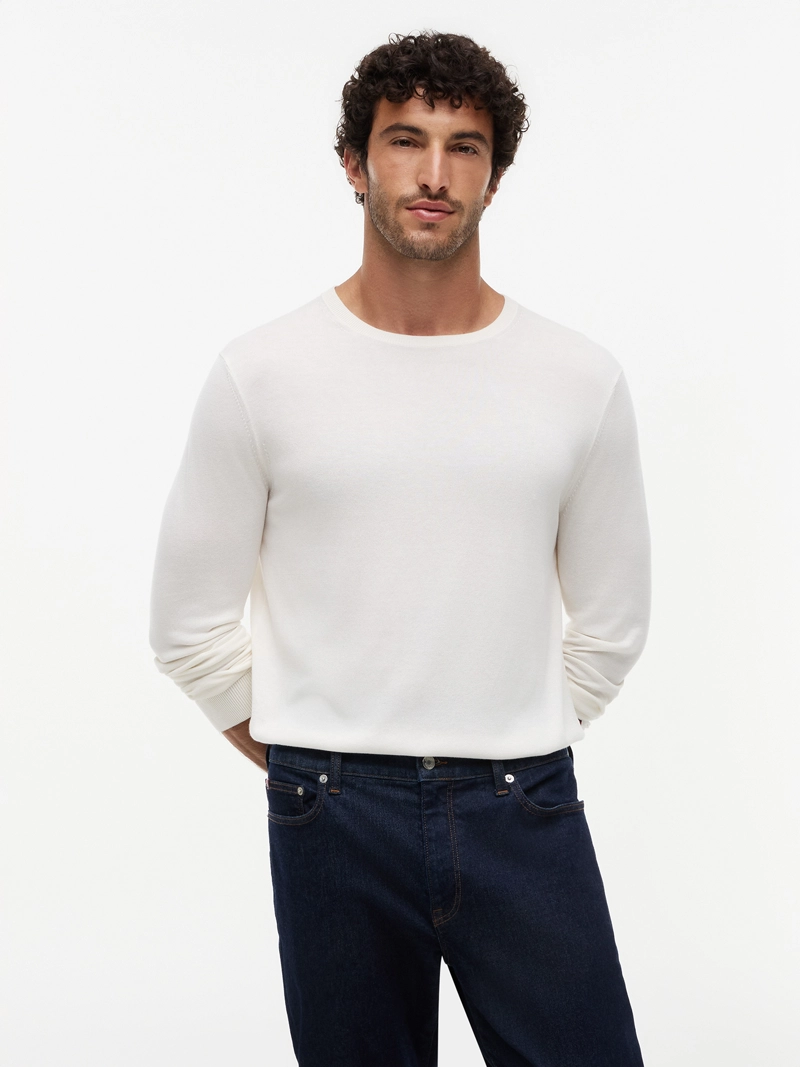 SWEATER SMART CASUAL DE CUELLO REDONDO - 1