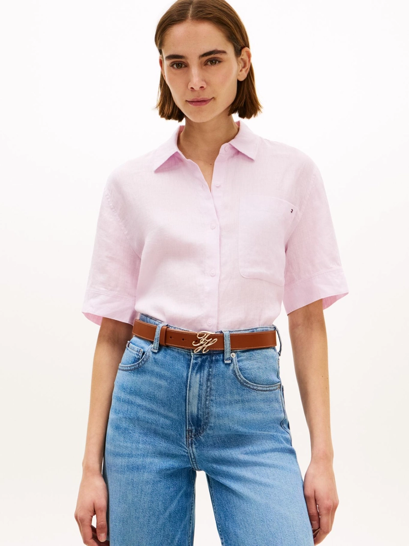 CAMISA DE LINO RELAXED FIT - 1