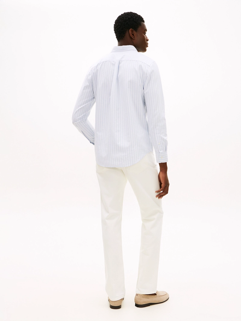 CAMISA DE RAYAS ANCHAS REGULAR FIT - 3