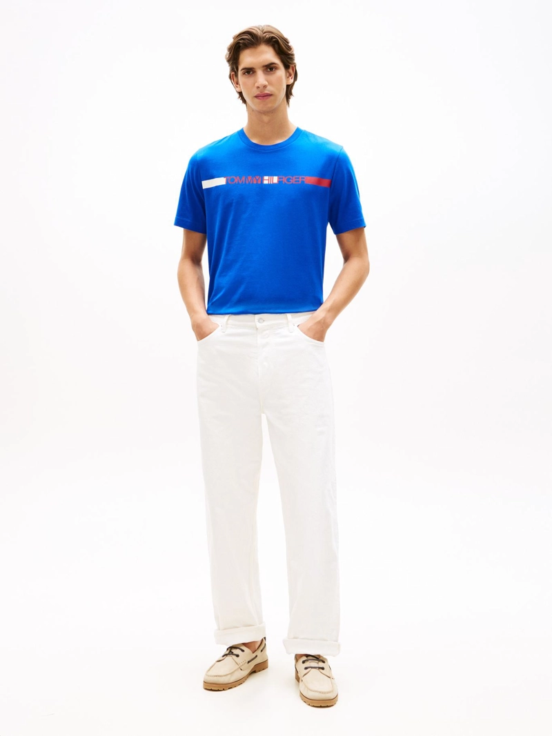 POLERA CON LOGO ESTAMPADO REGULAR FIT - 2