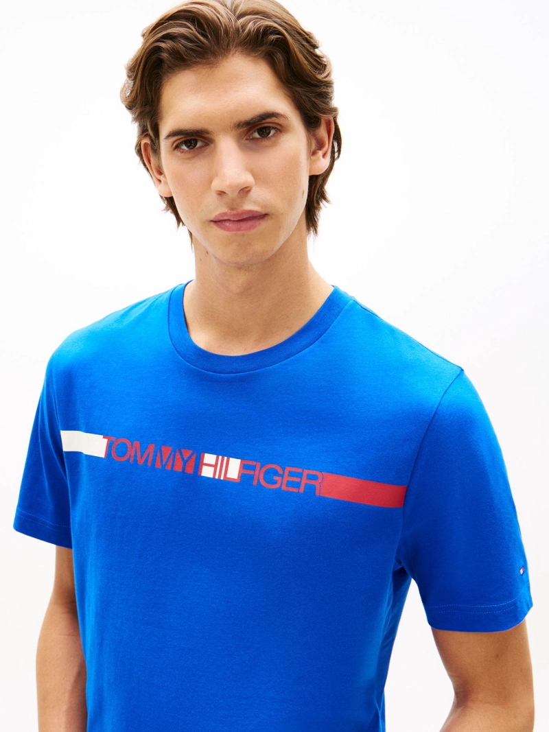 POLERA CON LOGO ESTAMPADO REGULAR FIT - 4
