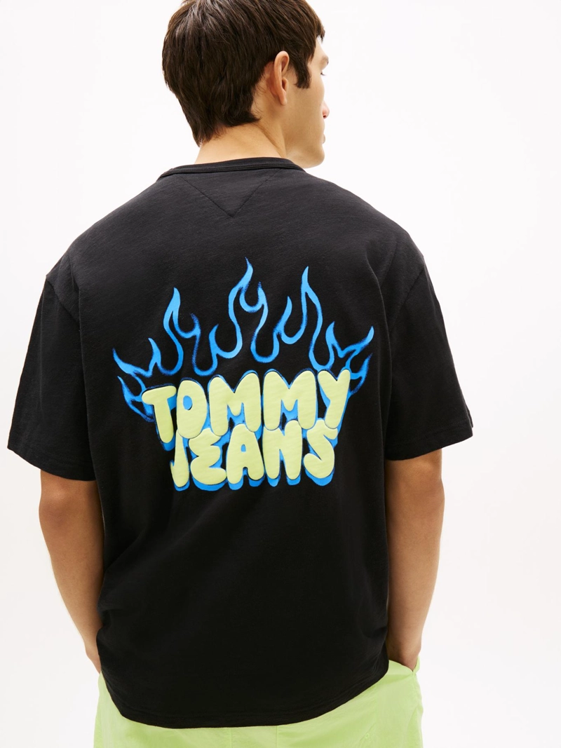 POLERA CON LOGO ESTAMPADO RELAXED FIT - 4