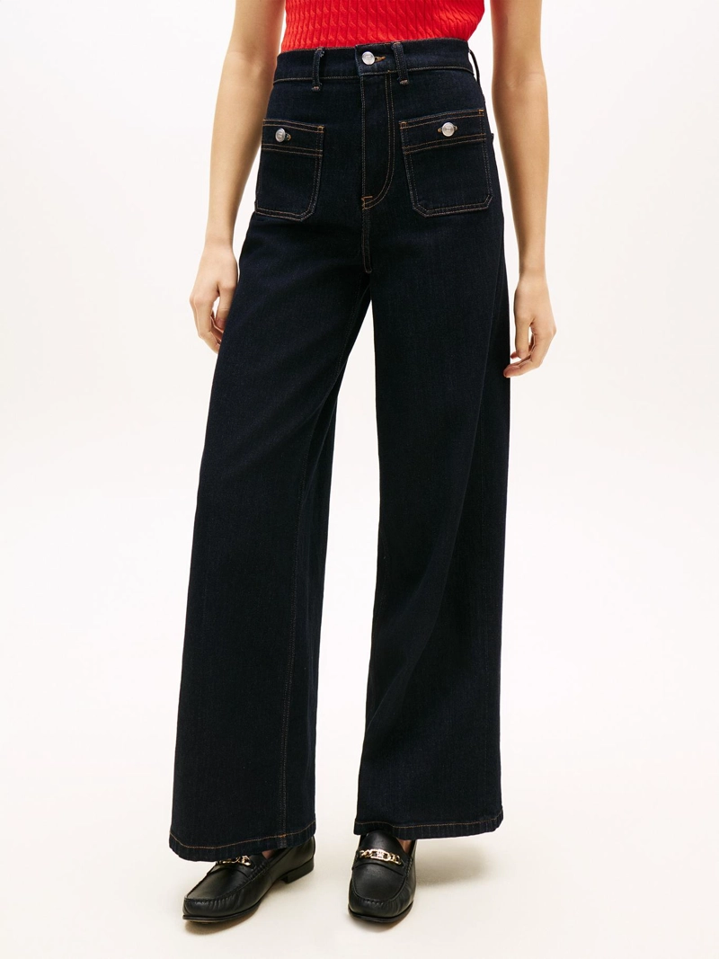 JEANS DE TALLE ALTO WIDE LEG FIT - 2