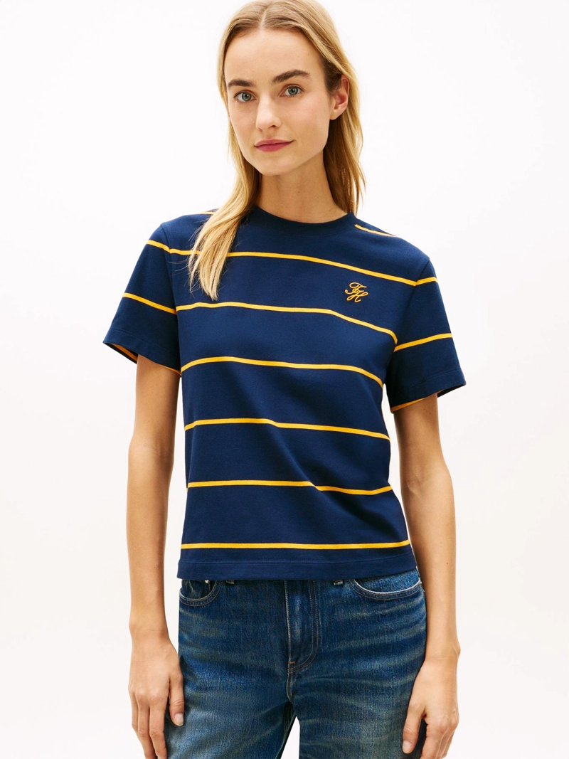 POLERA CON LOGO BORDADO REGULAR FIT - 1