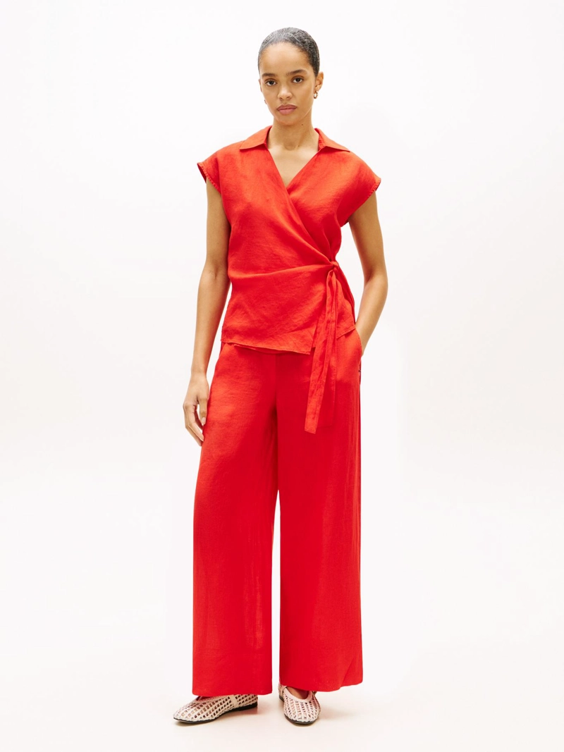 PANTALON ESSENTIAL DE LINO - 1
