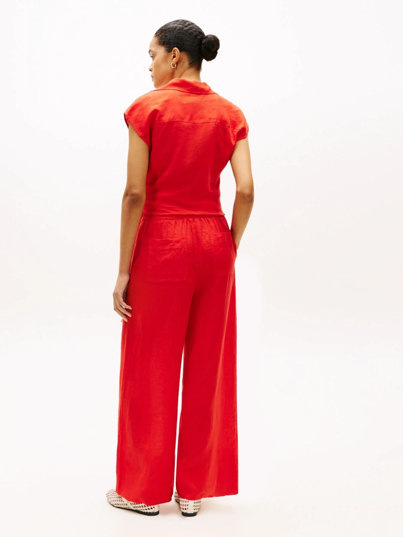 PANTALON ESSENTIAL DE LINO - 3