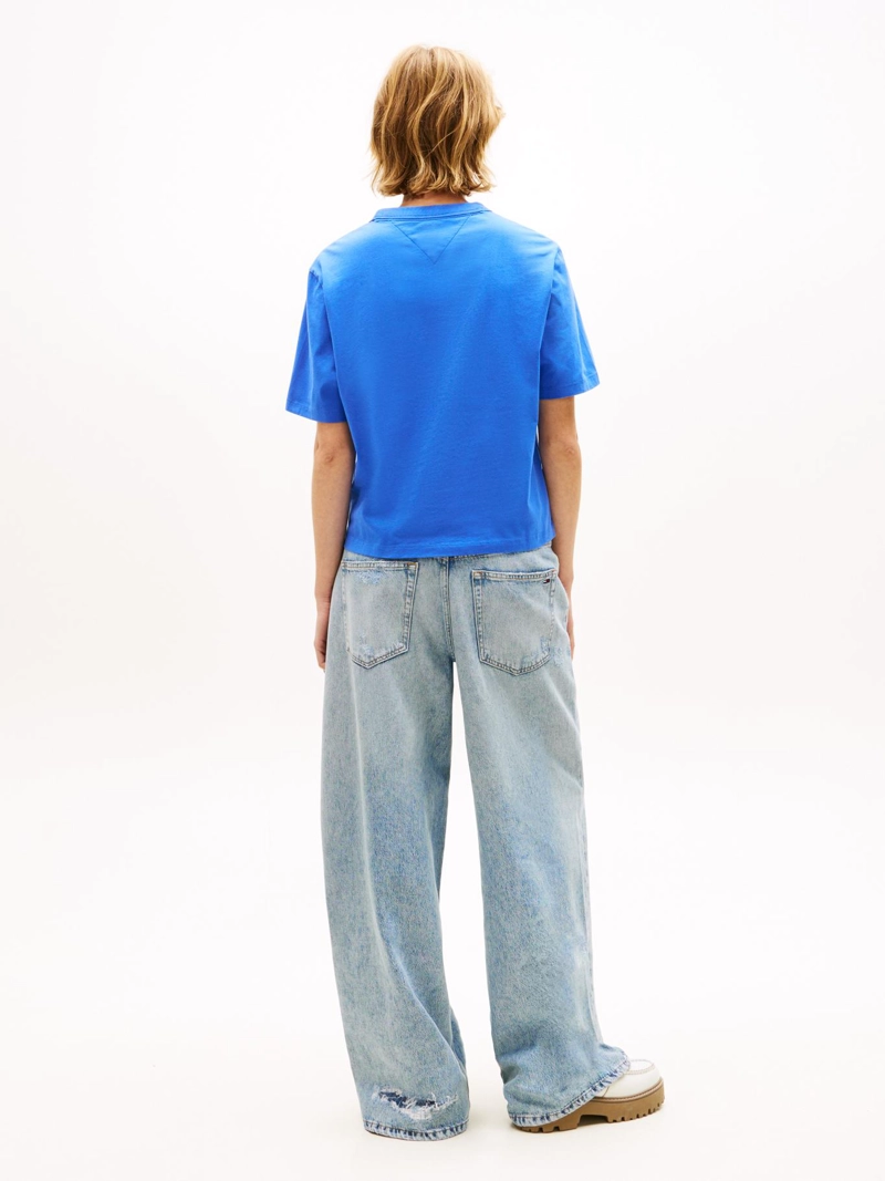 POLERA BOXY CON LOGO RELAXED FIT - 3