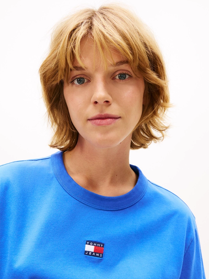 POLERA BOXY CON LOGO RELAXED FIT - 4