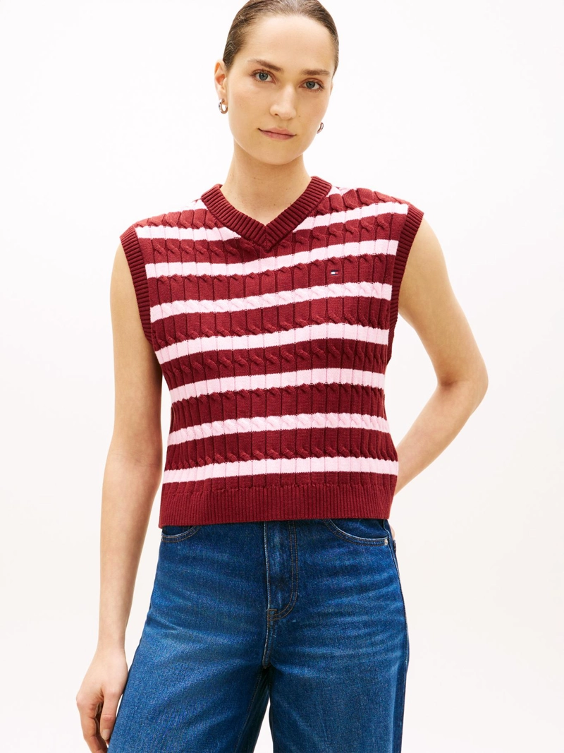 SWEATER DE PUNTO TRENZADO - 1