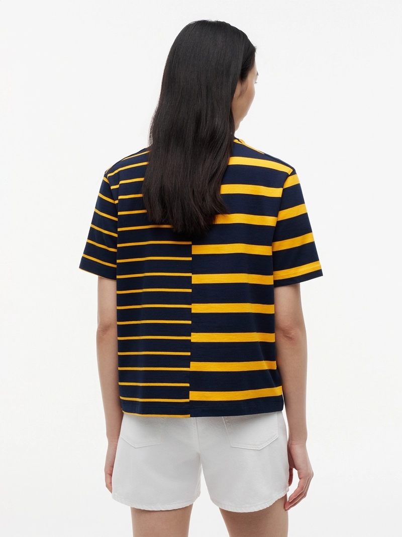 POLERA DE RAYAS MIXTAS RELAXED FIT - 3