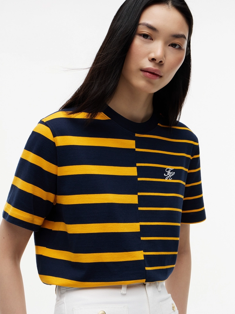 POLERA DE RAYAS MIXTAS RELAXED FIT - 4