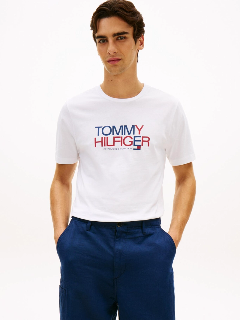 POLERA CON LOGO BRAND REGULAR FIT - 1
