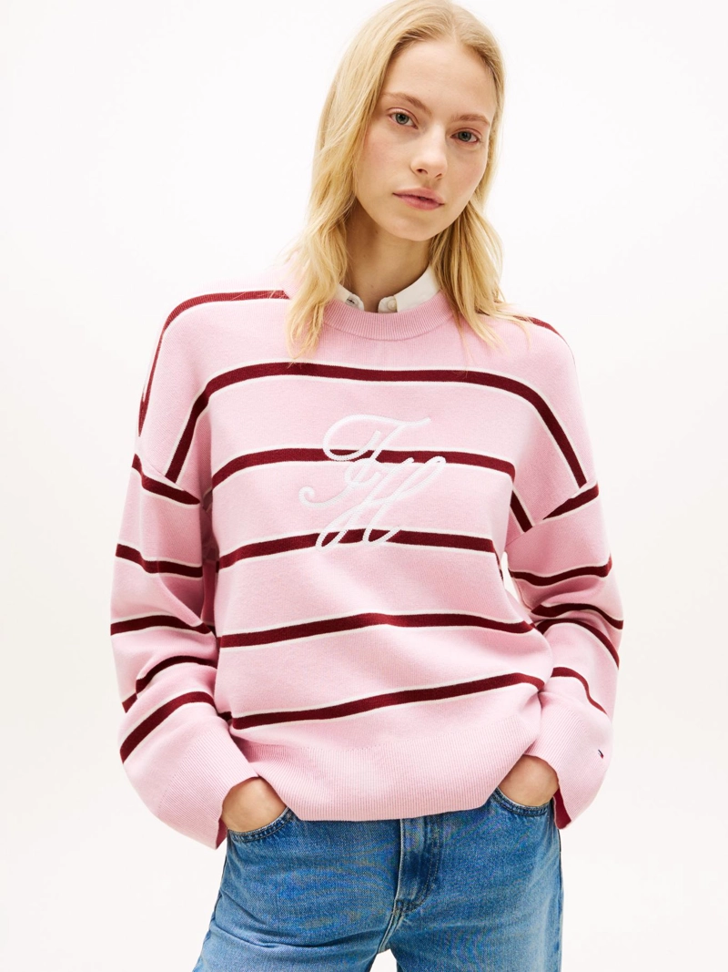 SWEATER DE PUNTO CON LOGO BORDADO - 1
