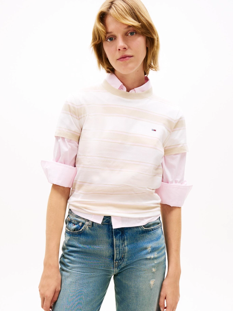 POLERA CON LOGO BORDADO REGULAR FIT - 1