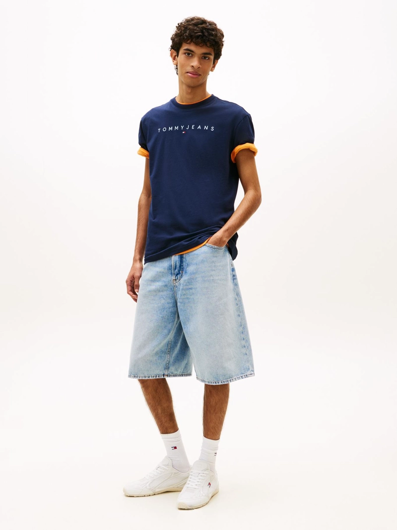 POLERA CON LOGO LINEAL REGULAR FIT - 2