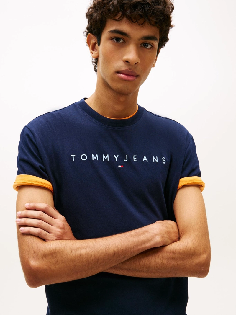 POLERA CON LOGO LINEAL REGULAR FIT - 4