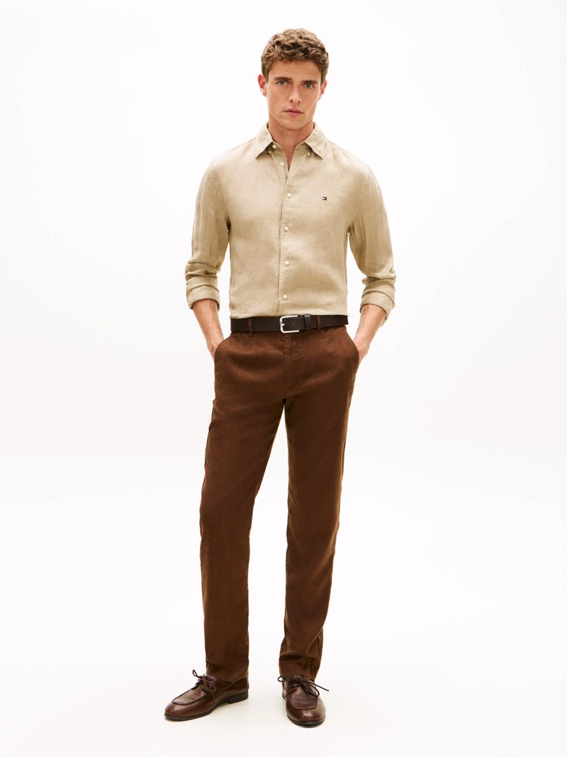 CAMISA SOLID REGULAR FIT - 2