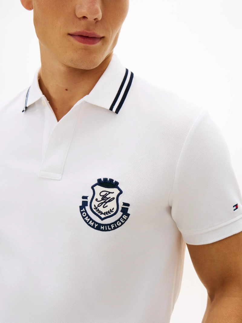 POLO CON LOGO DE ESCUDO REGULAR FIT - 4