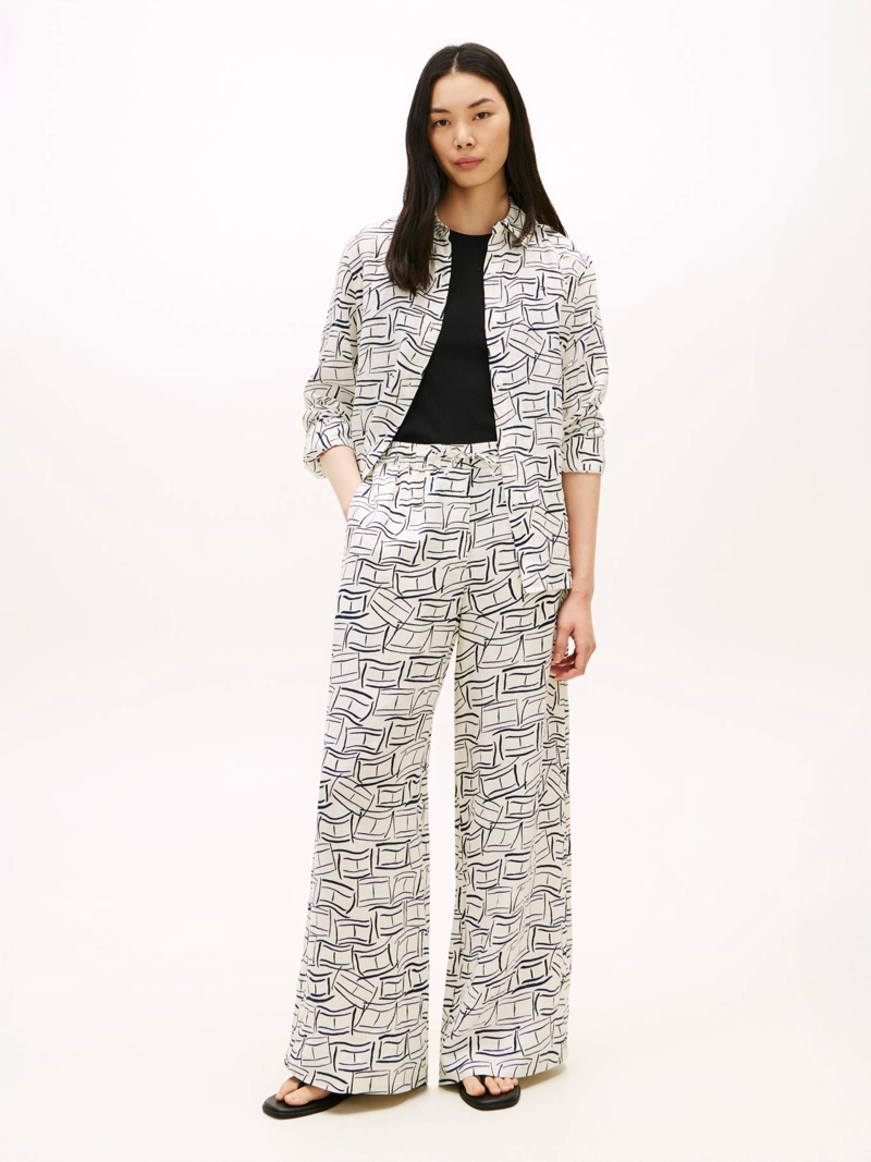 PANTALON ESSENTIAL DE LINO - 1