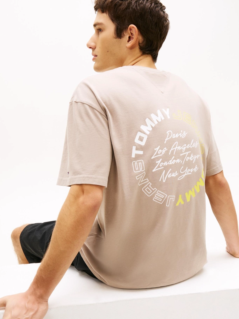 POLERA CIRCLE PRINT RELAXED FIT - 4