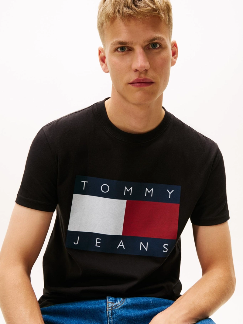 POLERA CON LOGO ESTAMPADO REGULAR FIT - 4