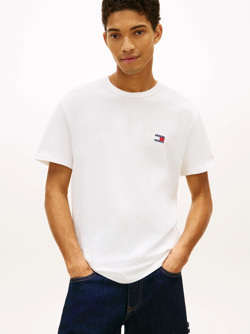 POLERA CON LOGO DE PARCHE REGULAR FIT - 1