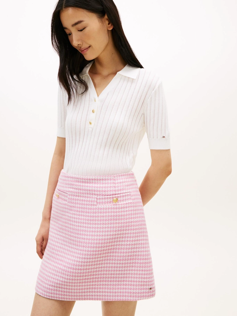 FALDA TWEED CON LOGO - 4