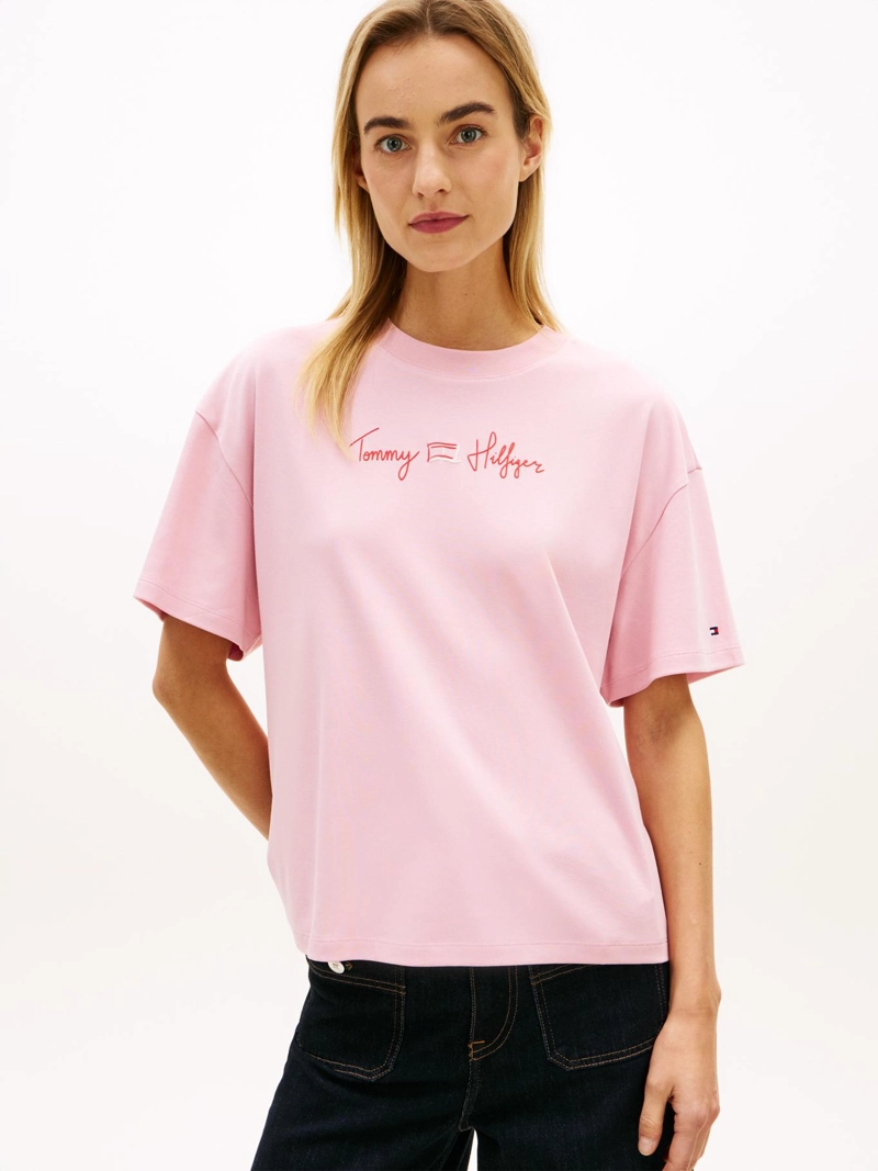 POLERA CON LOGO GRAFICO REGULAR FIT - 1