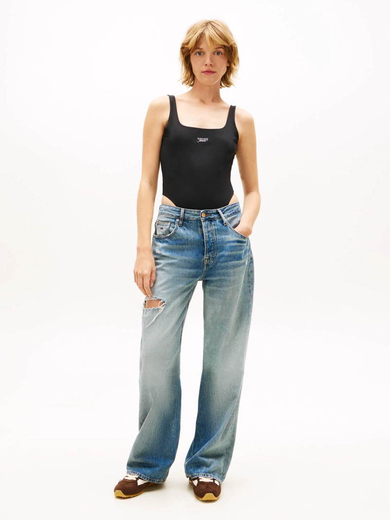 BODY CON LOGO SCRIPT PLATEADO - 2