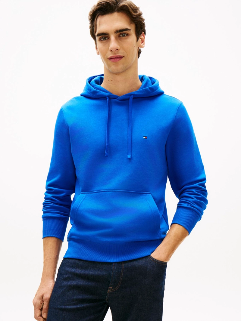 POLERON HOODIE CON LOGO BORDADO - 1