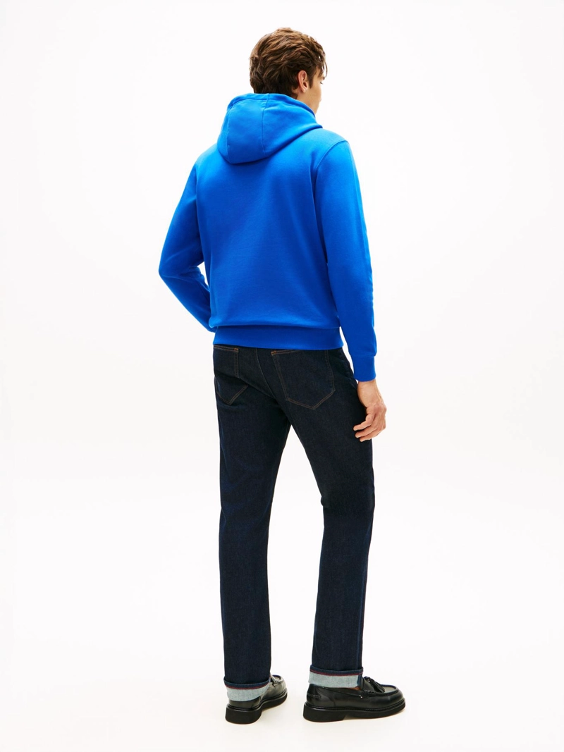 POLERON HOODIE CON LOGO BORDADO - 3