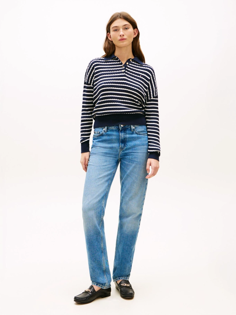SWEATER POLO DE PUNTO TRENZADO - 2