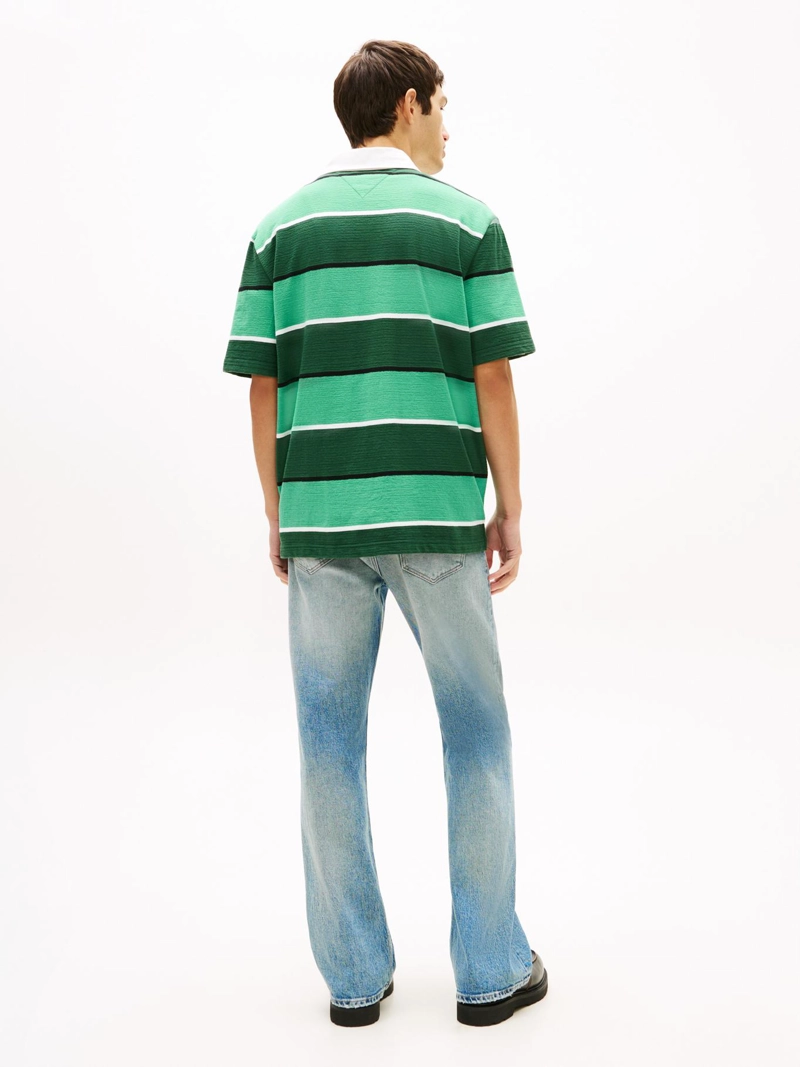 POLO A RAYAS ESTILO RUGBY RELAXED FIT - 3