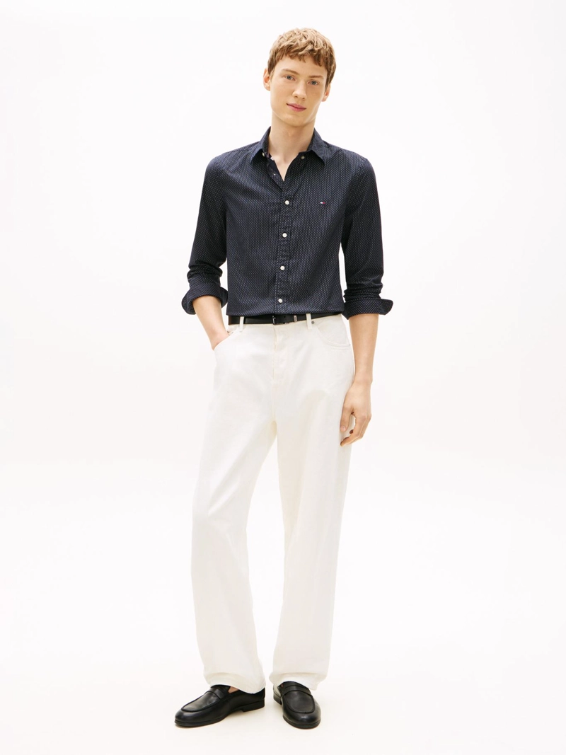 CAMISA FLEX POPLIN SOLID SLIM FIT - 2