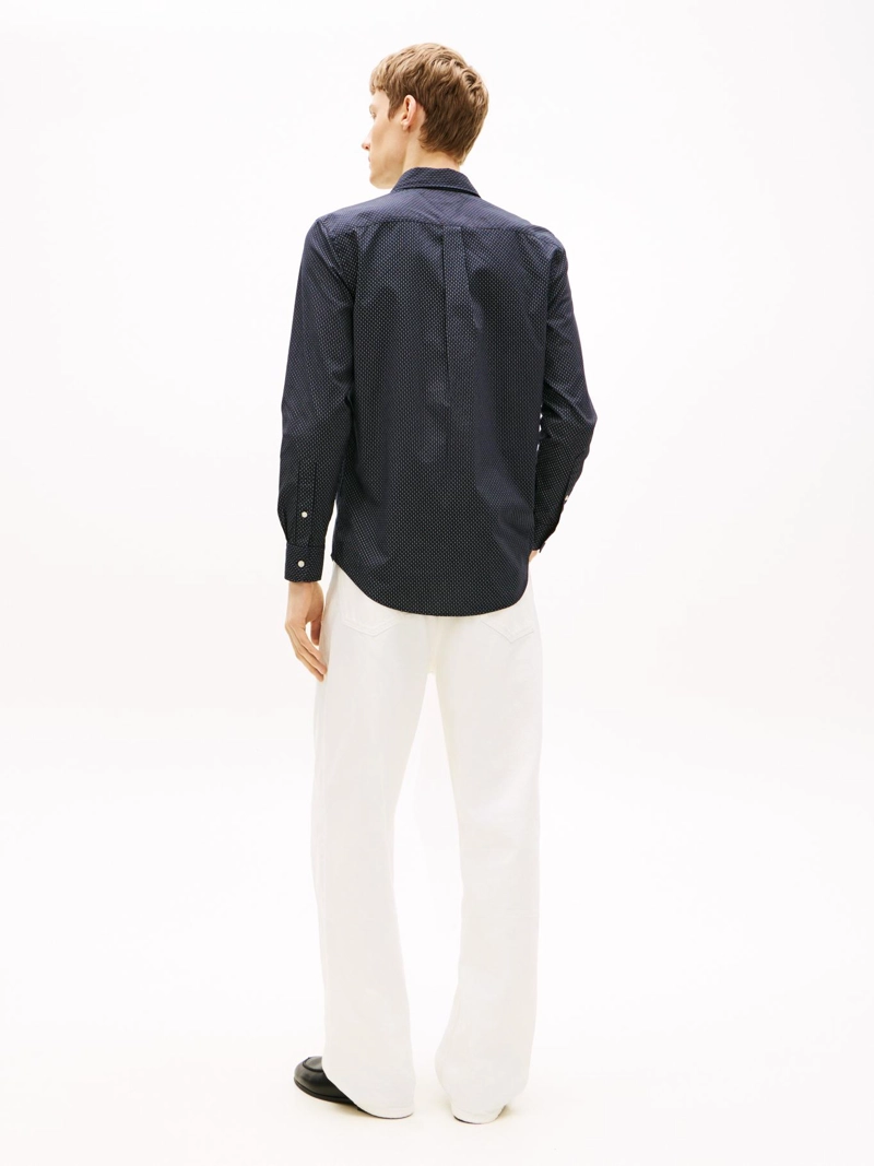 CAMISA FLEX POPLIN SOLID SLIM FIT - 3
