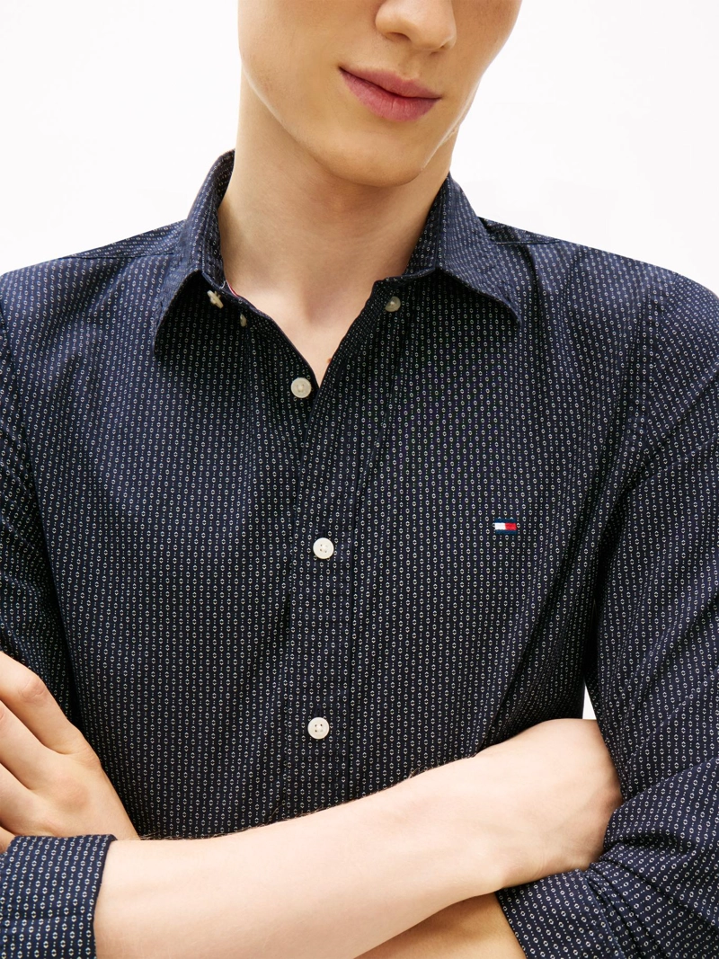 CAMISA FLEX POPLIN SOLID SLIM FIT - 4