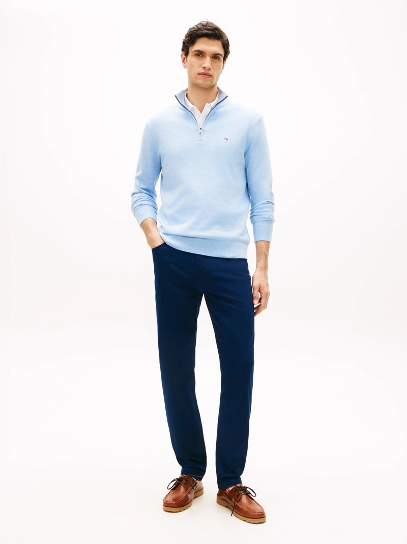 SWEATER ESSENTIAL COTTON CON CIERRE - 2
