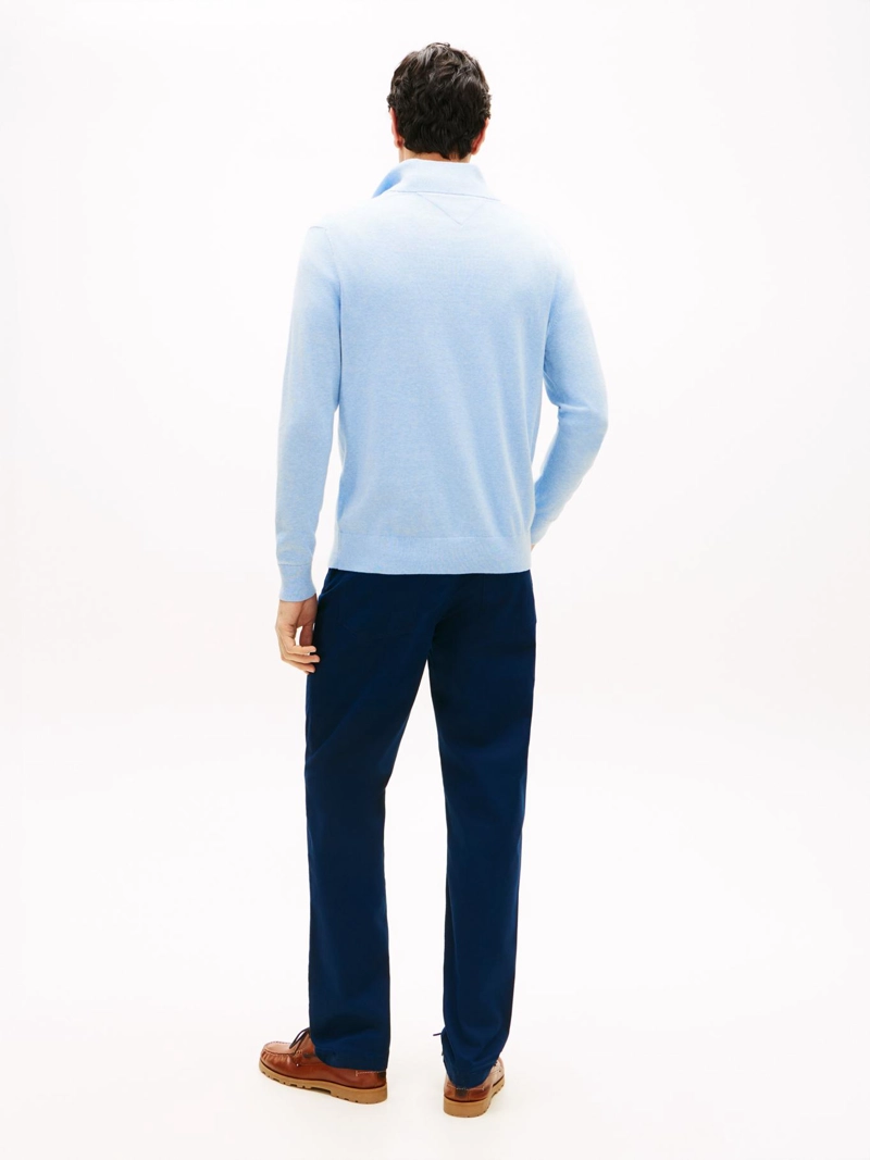 SWEATER ESSENTIAL COTTON CON CIERRE - 3