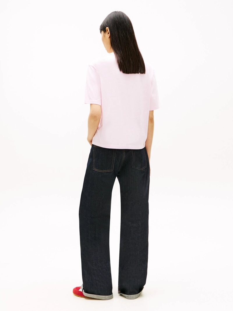 POLERA BOXY CON LOGO RELAXED FIT - 3