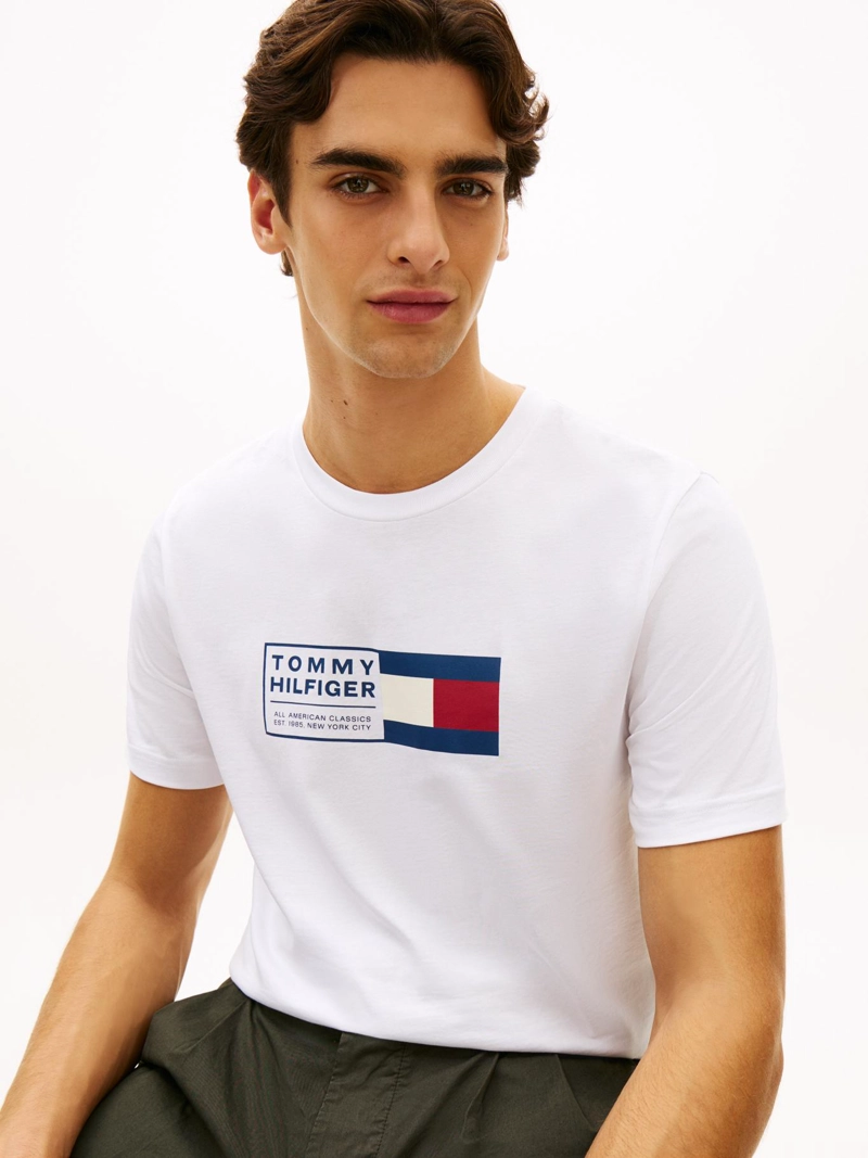 POLERA TEXT BOX LOGO REGULAR FIT - 4